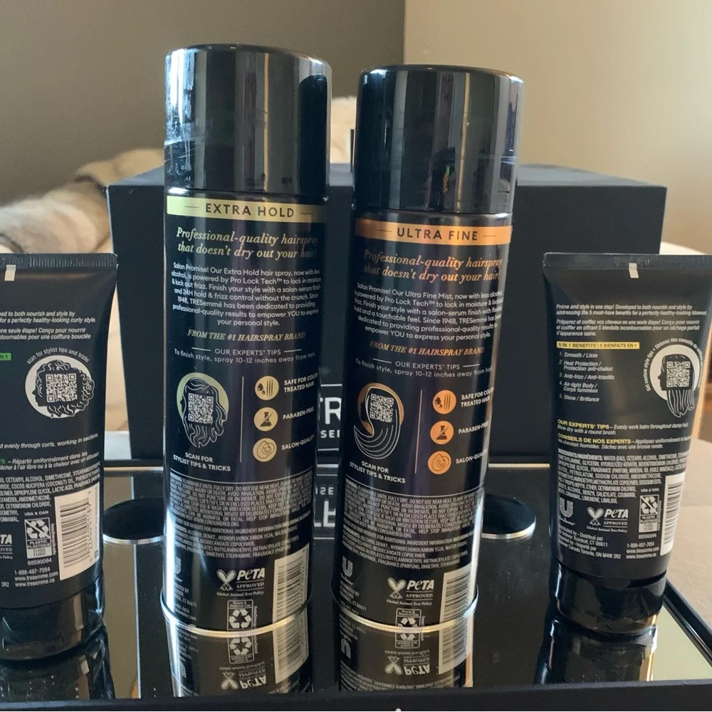 Tresemme Gift Box Includes 4 Products 2 Hairspray Blowout Balm And Curl Cream